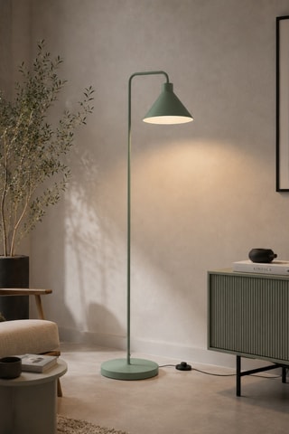 Lampada da terra Cone - Verde - 40 W