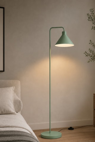 Lampada da terra Cone - Verde - 40 W