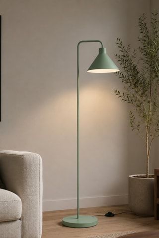 Lampada da terra Cone - Verde - 40 W