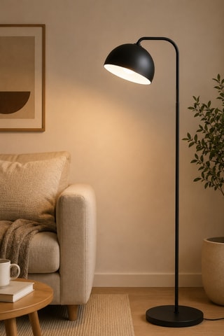 Lampada da terra Yaka - Nero - 40 W