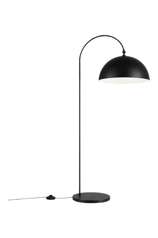 Lampada da terra Derya - Nero - 40 W