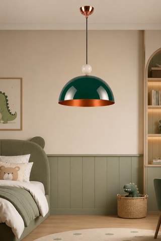 Lampadario Bubble - Verde - 40 W