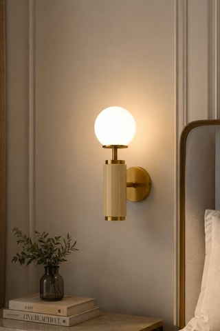 Applique Moira - Giallo - 40 W