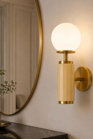 Applique Moira - Giallo - 40 W