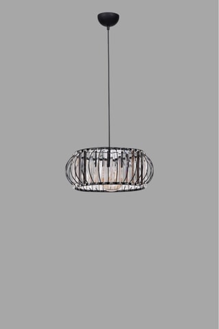 Lampadario Lun6035 - Nero - 40 W