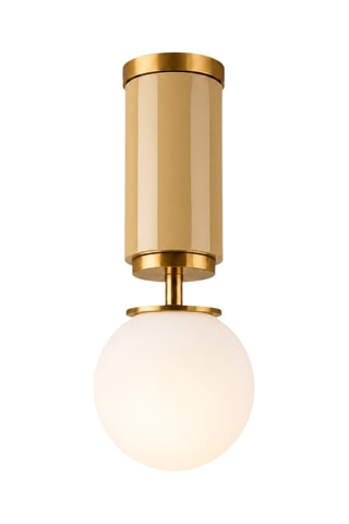 Plafoniera Moira - Giallo - 40 W