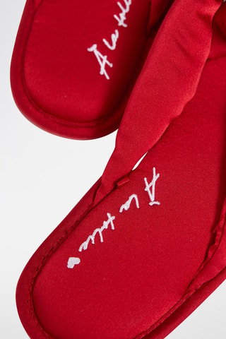 Pantofole - Rosso
