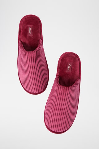 Pantofole in velluto Elyne SPE - Bordeaux