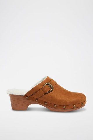 Sabot imbottiti Bridget - Marrone