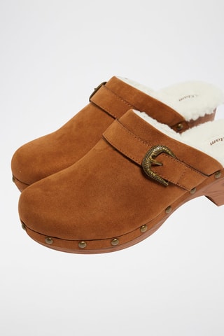 Sabot imbottiti Bridget - Marrone
