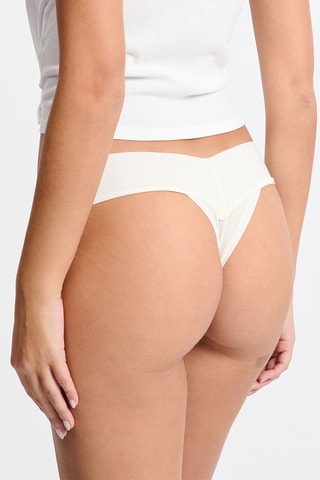 Tanga Incandescente - Ecru