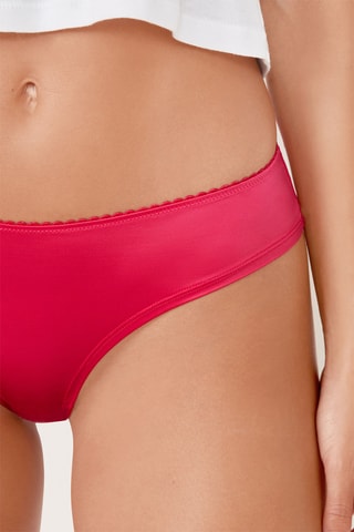 Tanga Glossy - Fucsia