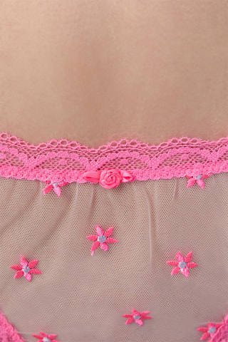 Tanga Frivole - Rosa cipria