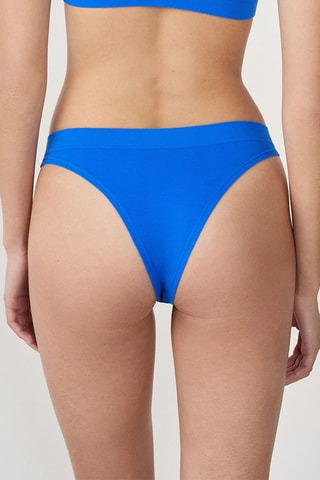Tanga Amande - Bleu électrique