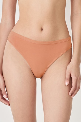 Tanga Coton 360 - Rosa cipria