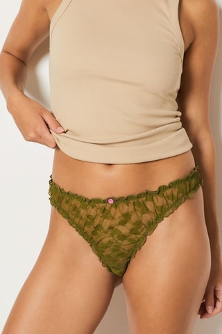 Tanga Lena - Vert - Etam