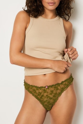 Tanga Lena - Vert - Etam