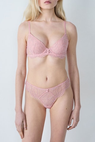 Tanga Coeur - Rosa
