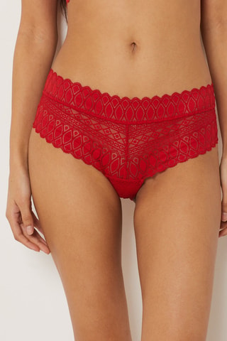 Culotte Gravure - Rosso