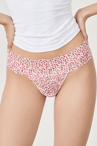 Perizoma Sweet Print - Viola