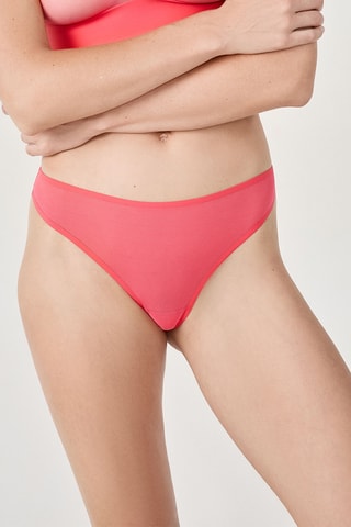 Perizoma Pure Mesh - Corallo