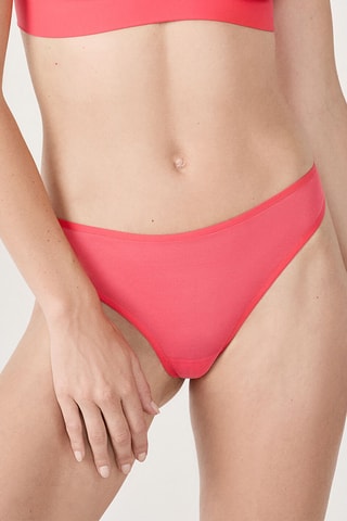 Perizoma Pure Mesh - Corallo