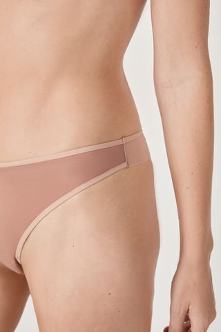 Perizoma Pure Mesh - Rosa cipria
