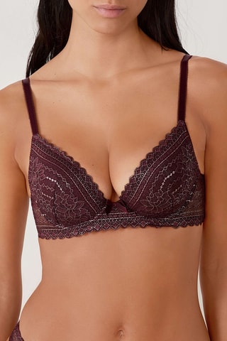 Reggiseno Panama - Bordeaux - N° 2 Classico