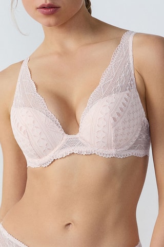 Reggiseno Idole - Rosa cipria - N°3 Triangolo