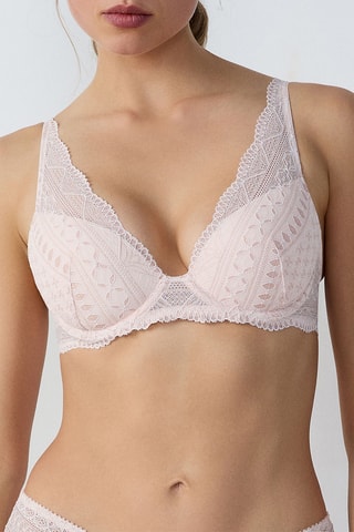 Reggiseno Idole - Rosa cipria - N° 6 Triangolo