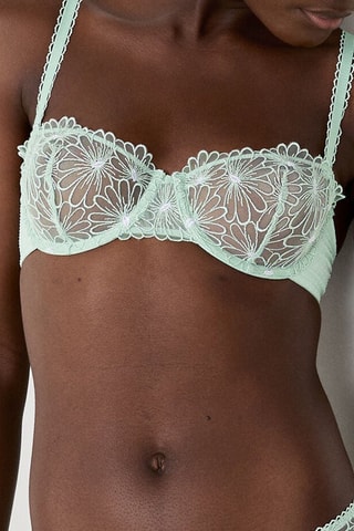 Reggiseno Daisy - Verde acqua - N°5 Balconcino