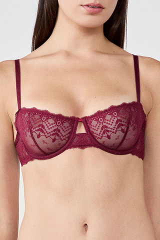 Reggiseno Alcove - Bordeaux - N°9 Balconcino