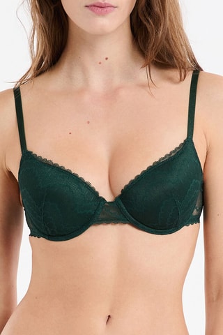 Soutien-gorge Ecume - Vert émeraude - N°4 Classique