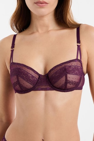 Reggiseno Exception - Viola - N°9 Balconcino