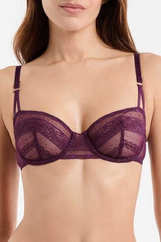 Reggiseno Exception - Viola - N°9 Balconcino