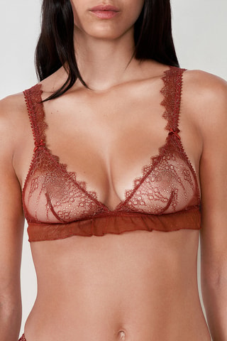 Reggiseno Allusion - Marrone