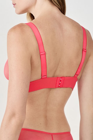 Reggiseno Pure Mesh - Corallo