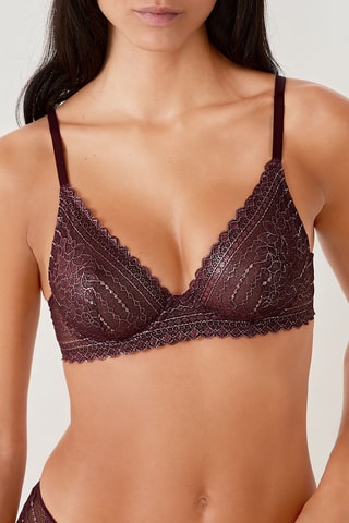 Reggiseno Panama - Bordeaux
