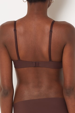Reggiseno preformato Purefit - Marrone
