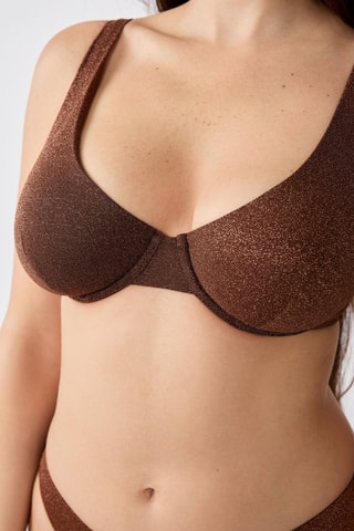 Reggiseno Helio - Marrone scuro