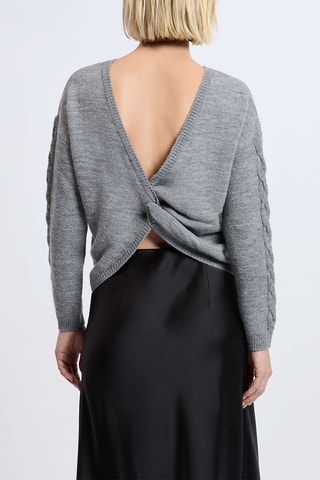 Maglia Alana - Grigio chiaro melange