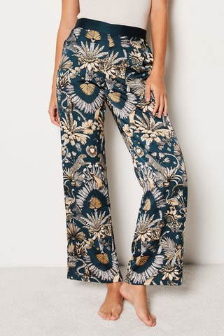Pantaloni Wilde - Verde scuro e dorato