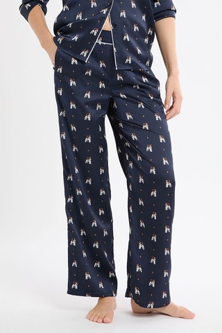 Pantaloni pigiama Hailey - Blu scuro