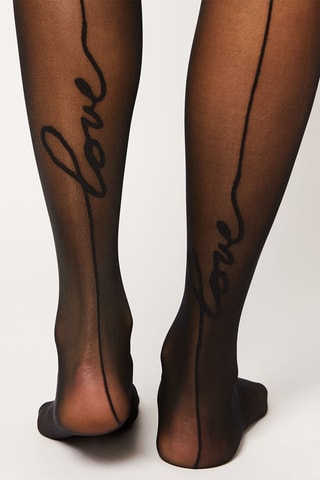 Collant Fashion - Nero
