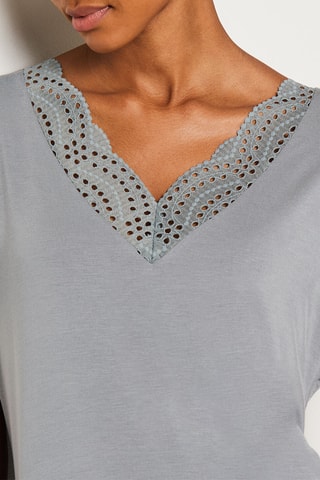 Camicia da notte Josephine - Grigio
