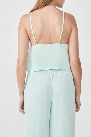 Top pigiama Delicate breeze - Verde acqua