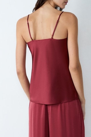 Top pigiama Cabo blue - Bordeaux