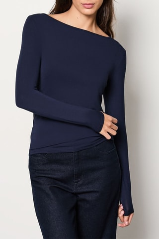 Top pigiama Warm Me Up - Navy