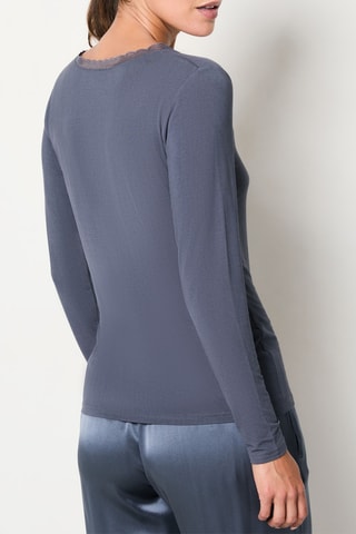 T-shirt pigiama Warm Me Up Lace - Grigio scuro
