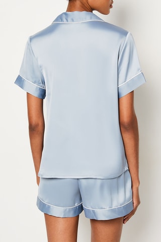 Camicia pigiama Gia - Celeste
